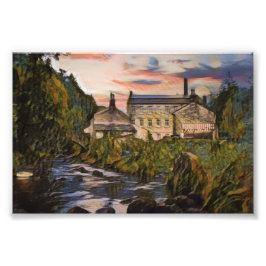 Foto Gibson Mill, Hardcastle Crags Pintura a Óleo