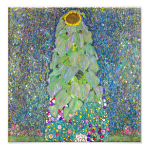 Foto Girassol Gustav Klimt