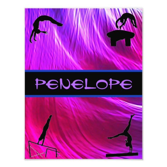 Foto Girls Gymnastics Events Abstrato (Frente)