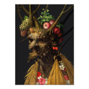 Foto Giuseppe Arcimboldo - Quatro Estações numa Cabeça