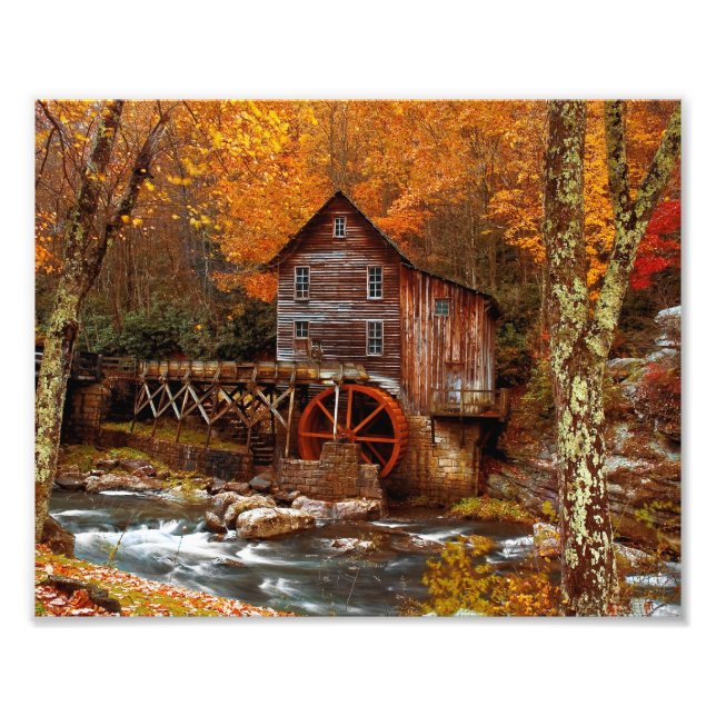 Foto Glade Creek Grist Mill (Frente)