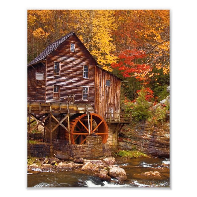 Foto Glade Creek Grist Mill (Frente)