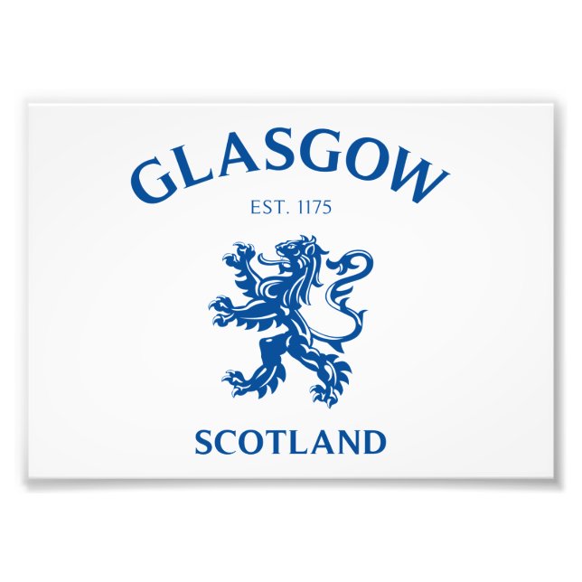 FOTO GLASGOW, ESCÓCIA (Frente)