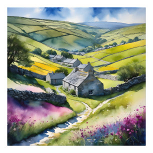 Foto "Glen Garlands" Paisagem Yorkshire Dales Cena