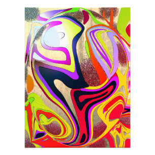 Foto Globo de ondas gráficas - metal bg