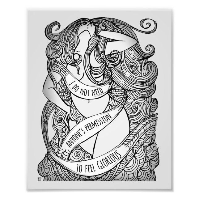 Foto Gloriosa Impressão de média nas Cinzas (Frente)