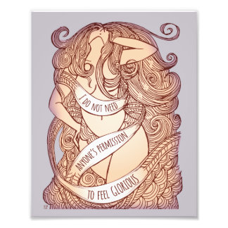 Foto Glorioso Impressão médio em Lilac