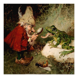 Foto “Gnome Doutor Inspeciona Língua de Rã” por Heinric
