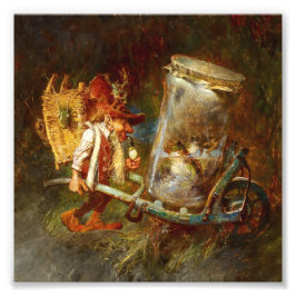 Foto “Gnomo Colecionando Rãs” por Heinrich Schlitt