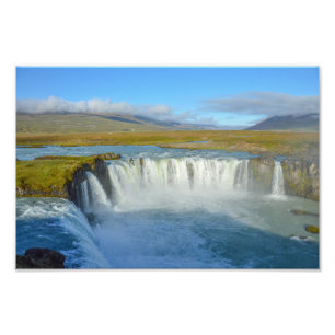 Foto GodafosWaterfall, Islândia