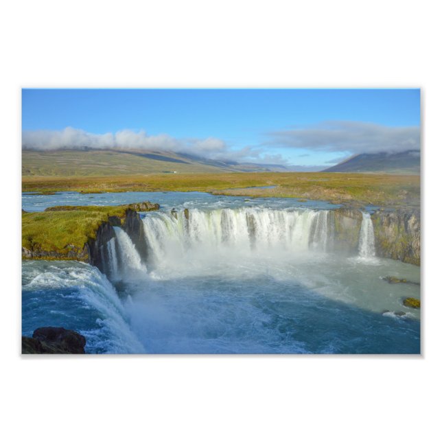 Foto GodafosWaterfall, Islândia (Frente)