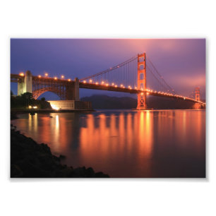 Foto Golden gate bridge na noite
