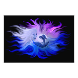 Foto Golfinhos na Lua