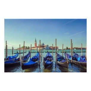 Foto Gondolas em Veneza, Itália