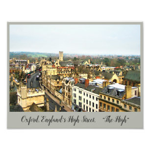 Foto Gorgeous Oxford, Inglaterra, High Street, The High