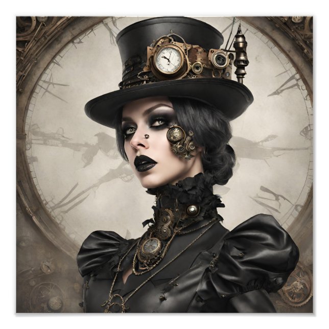 Foto Gótica Steampunk (Frente)