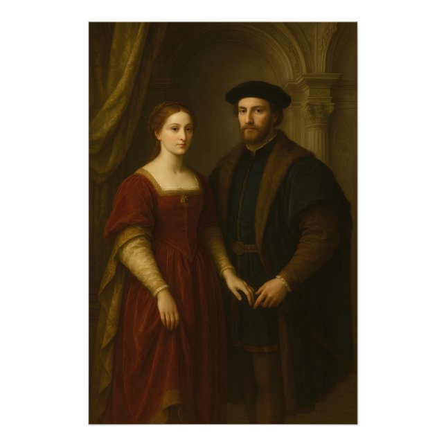 Foto Graça do Renascimento - Retrato de uma Nobleua (Frente)