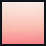 Foto Gradiente rosa pálido e pêssego<br><div class="desc">Cores do gradiente rosa pálido e pêssego.</div>