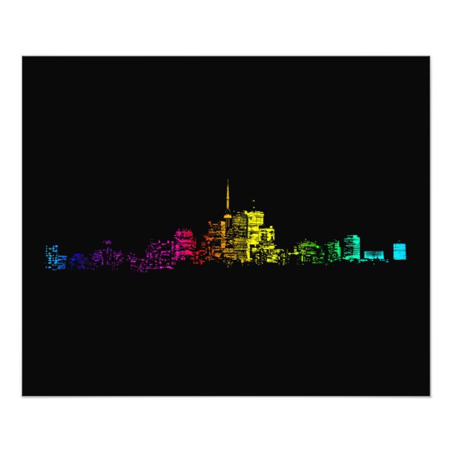 Foto Gradiente Toronto Skyline (Frente)