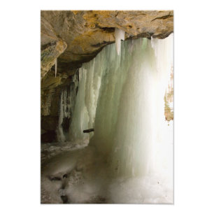 Foto Grafite Falls no inverno, Dundee, Ohio