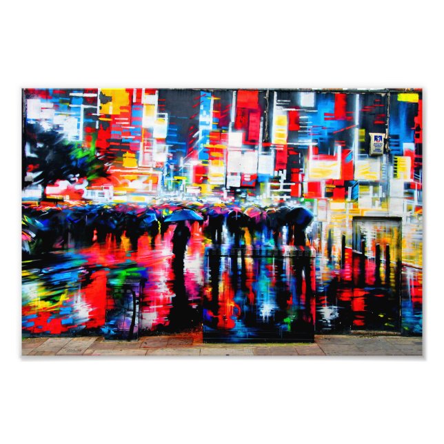 Foto Grafite Street Art Camden Town London (Frente)