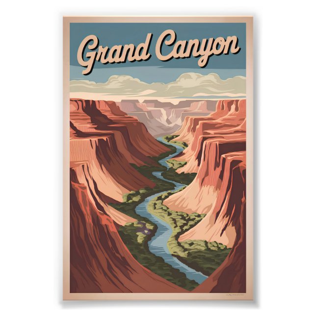 Foto Grand Canyon Vintage (Frente)