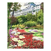 Grand Hotel Mackinac Island - O Jardim Secreto