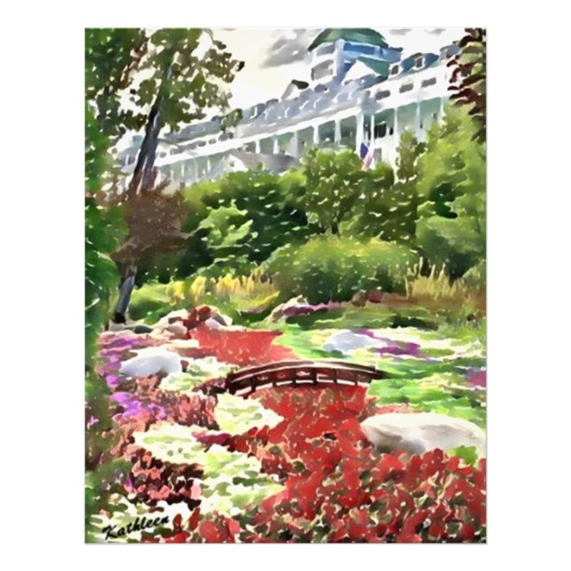 Foto Grand Hotel Mackinac Island - O Jardim Secreto (Frente)
