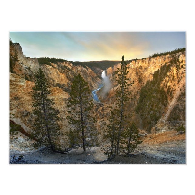 Foto Grande Canyon do Yellowstone, Yellowstone (Frente)