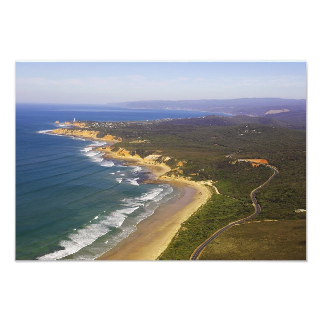 Foto Grande Estrada Oceânica e Farol Split Point, (Frente)