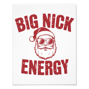 Foto Grande Nick Energy Engraçado Papais noeis rudes Pi