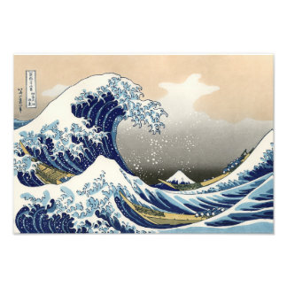 Foto Grande Onda de Kanagawa | Hokusai |