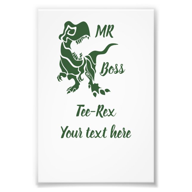 Foto Green Trex, o Chefe Dino (Frente)