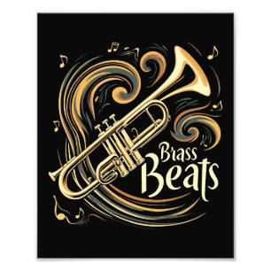 Foto Groove do Jogador de Trompete do Brass Beats