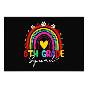 Foto Groovy Rainbow Girl Professora Alô - 6 Grau