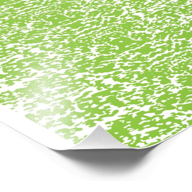 Foto Grunge Lime Green Pattern - Summer Abstract Decor (Borda)