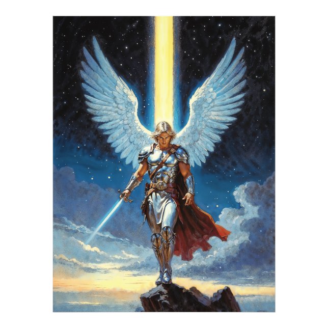 Foto Guardião do Arcanjo Miguel do Portão Celestial (Frente)
