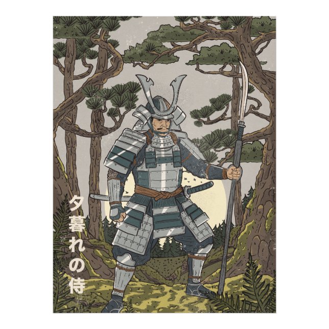 Foto Guerreiro Samurai  (Frente)