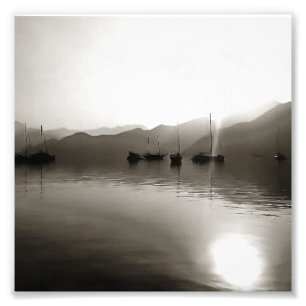 Foto Gulets Eetéreos Na Pintura De Cinzas