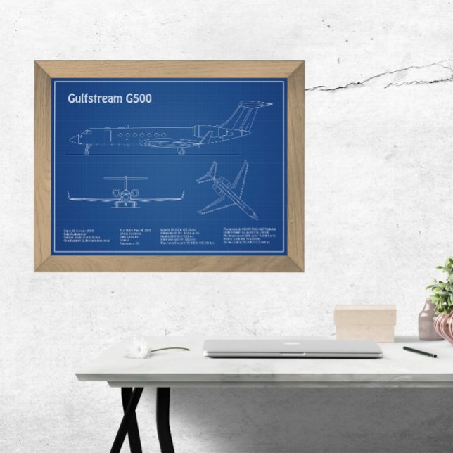 Foto Gulfstream G500 - Planos de projeto de avião AD (Criador carregado)