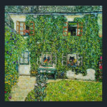 Foto Gustav Klimt - A Casa de Guardaboschi<br><div class="desc">Casa de Guardaboschi / Casa de Weissenbach do Lago Attersee - Gustav Klimt,  Petróleo na Canvas,  1912</div>