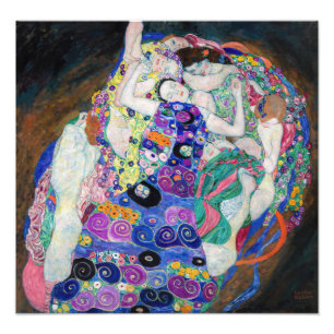 Foto Gustav Klimt - A Virgem