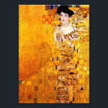Foto Gustav Klimt Adele Bloch-Bauer Vintage Art Nouveau<br><div class="desc">Gustav Klimt Retrato de Adele Bloch-Bauer I Art Nouveau Pintura Retrato de Adele Bloch-Bauer I é uma pintura de 1907 de Gustav Klimt. O primeiro de dois retratos Klimt pintado de Bloch-Bauer, foi chamado de trabalho final e mais representativo de sua fase de ouro. Essa pintura, que demorou três anos...</div>
