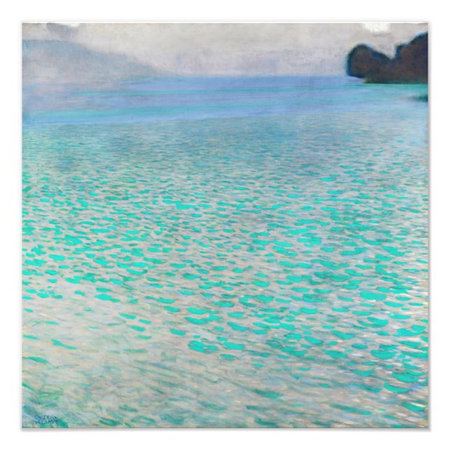 Foto Gustav Klimt - Attersee (Frente)
