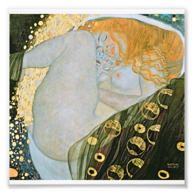 Foto Gustav Klimt - Danae (Frente)