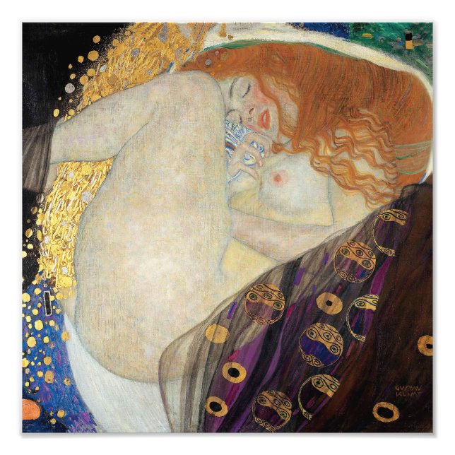 Foto Gustav Klimt - Danae (Frente)