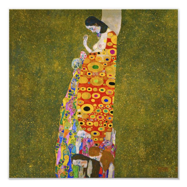 Foto Gustav Klimt - Esperança II (Frente)