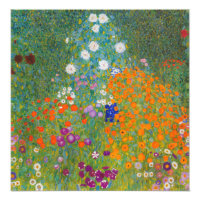 Gustav Klimt - Jardim Flor