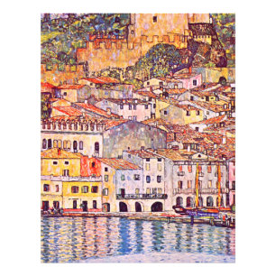 Foto Gustav Klimt. Malcesine am Gardasee