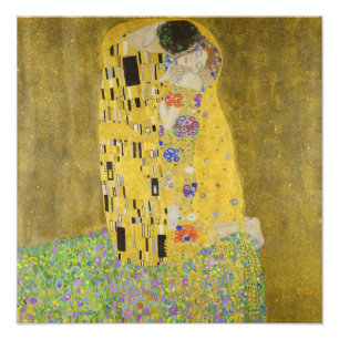 Foto Gustav Klimt - O Beijo